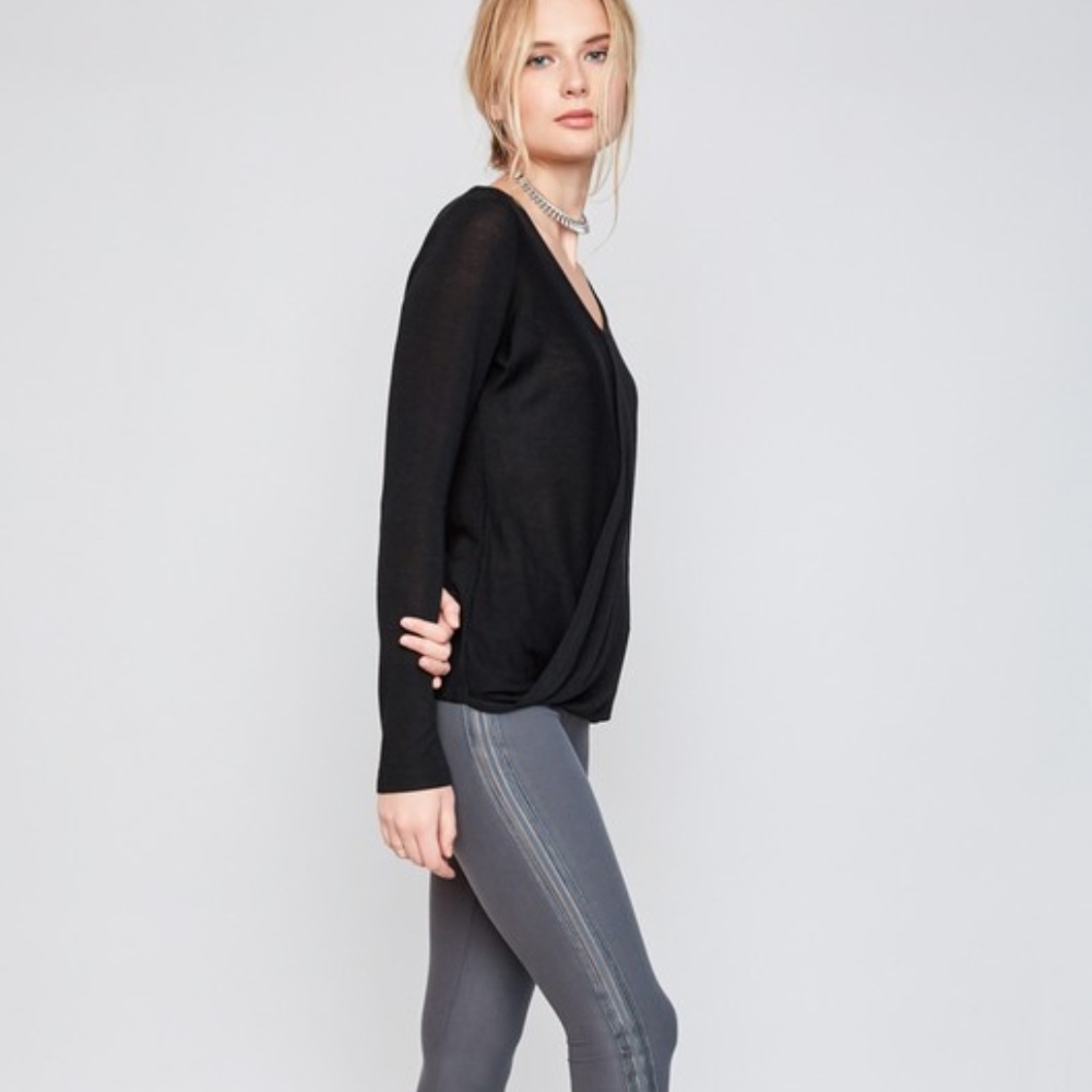 Grey Soft Sporty Glam Leggings